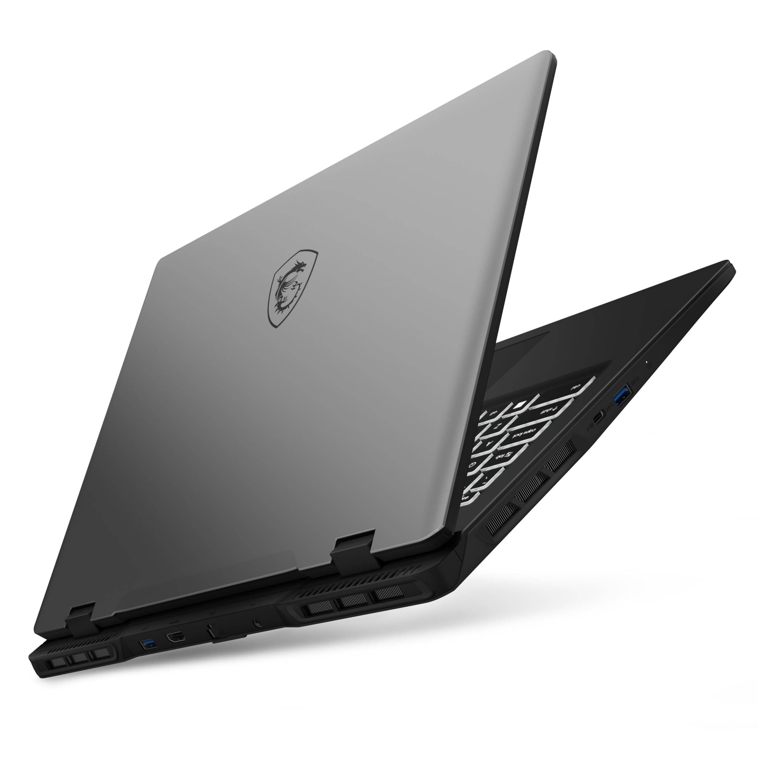 MSI CreatorPro M16 HX C14VIG-212XES - Ordenador portátil 16" (Intel Core i7 14700HX, RAM 32GB, 1TB SSD, Free Dos) Lunar Gray - Teclado QWERTY español — view 9