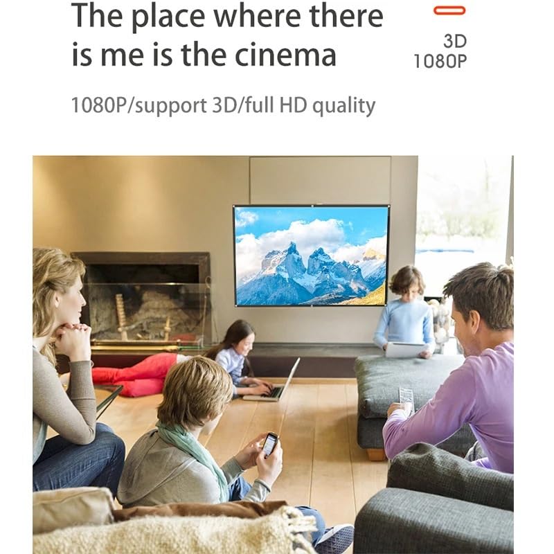 Pantalla de proyector de 150 pulgadas portátil y plegable de alta densidad blanca 6