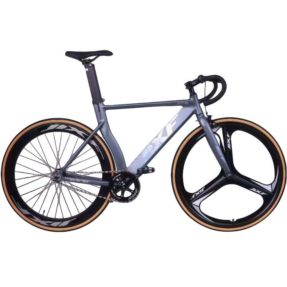 Amazon | JNNJ ピストバイク固定ギア自転車700-28c 超軽量 前後