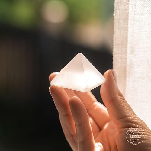 Miniatura 3 de Conscious Items - Pirámide de Shungita - Pirámides calmantes del estrés - Shungite - Pirámide de Piedra Natural - Piramida Negra - Pirámide Ansiedad