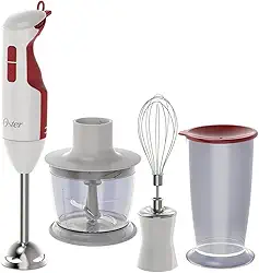 Oster Mixer Delight, Vermelho e Branco, 220v,