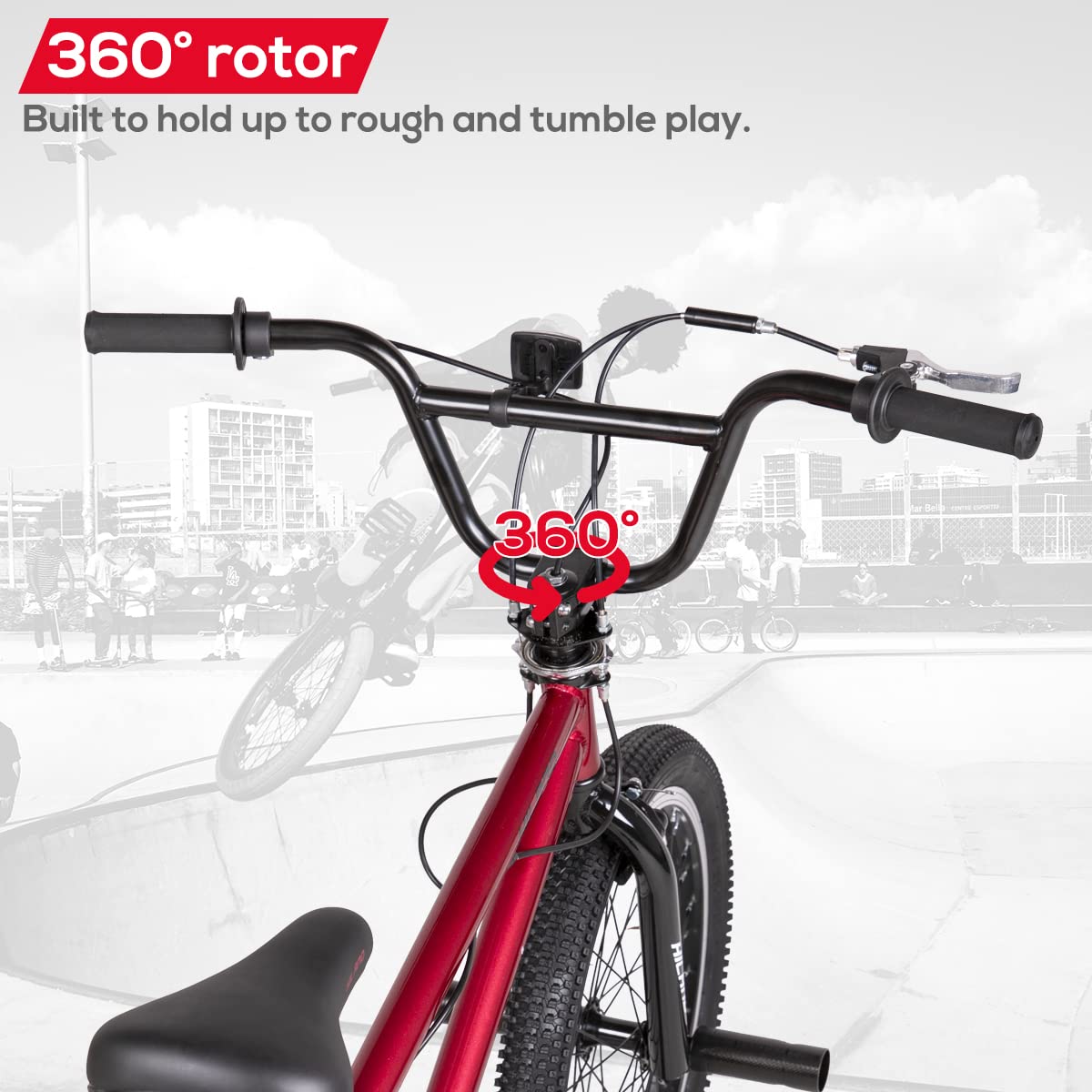 Amazon.co.jp: Hiland 20インチ キッズバイク 男の子用 BMX フリー