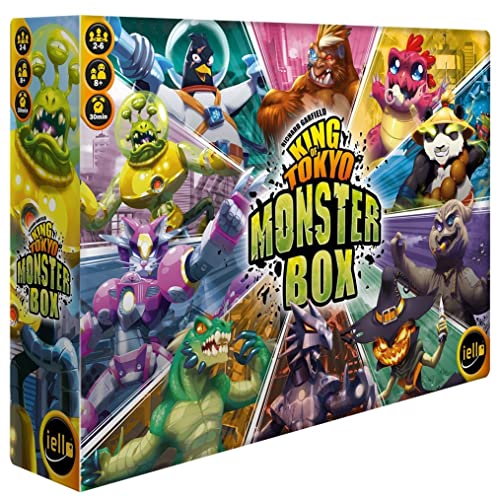 IELLO - 51876 - King of Tokyo : Monster Box (versión francesa)