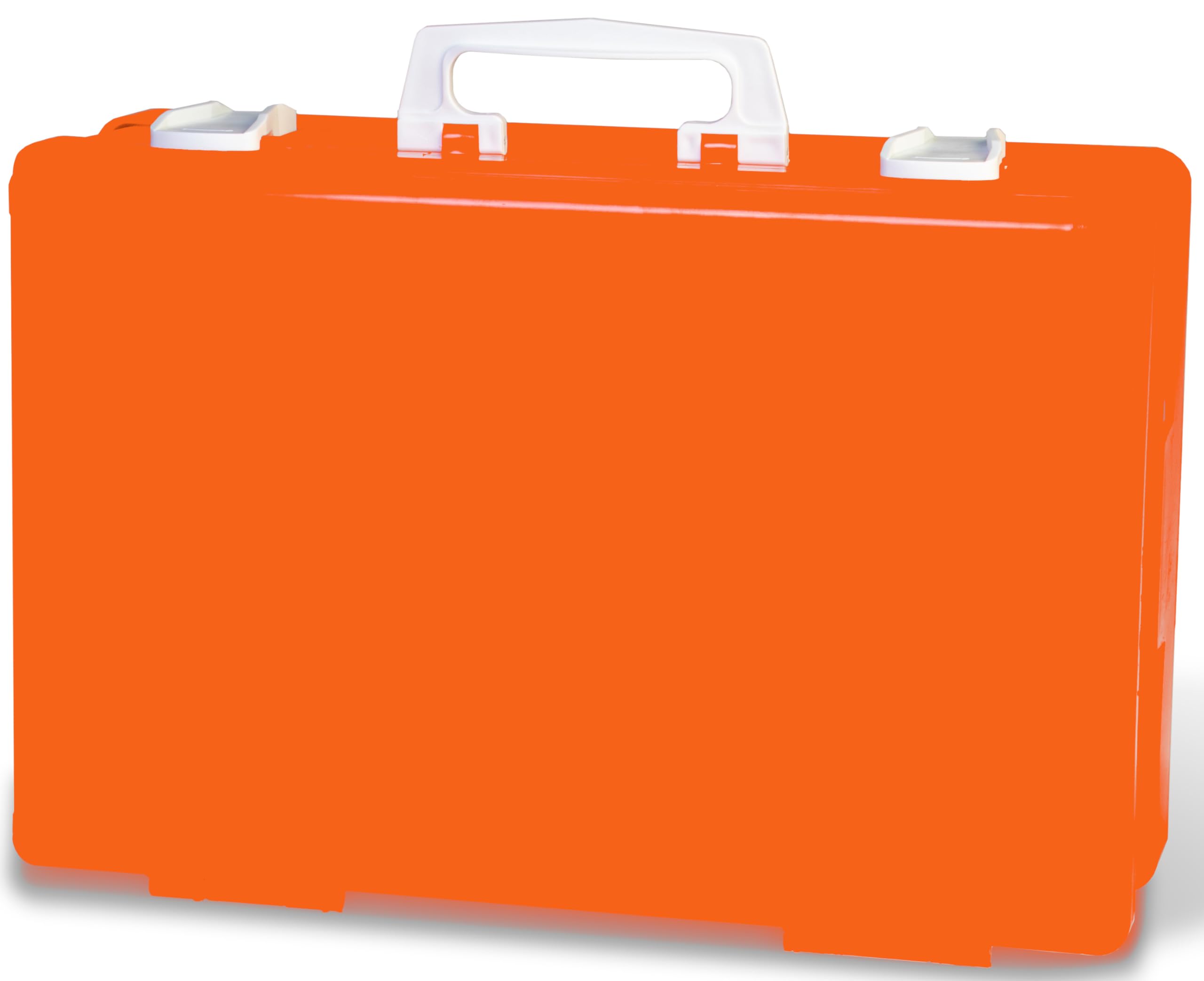 Valigetta Pronto Soccorso Vuota MEDIC 2 Arancio, Supporto a Muro, 395x135x270mm