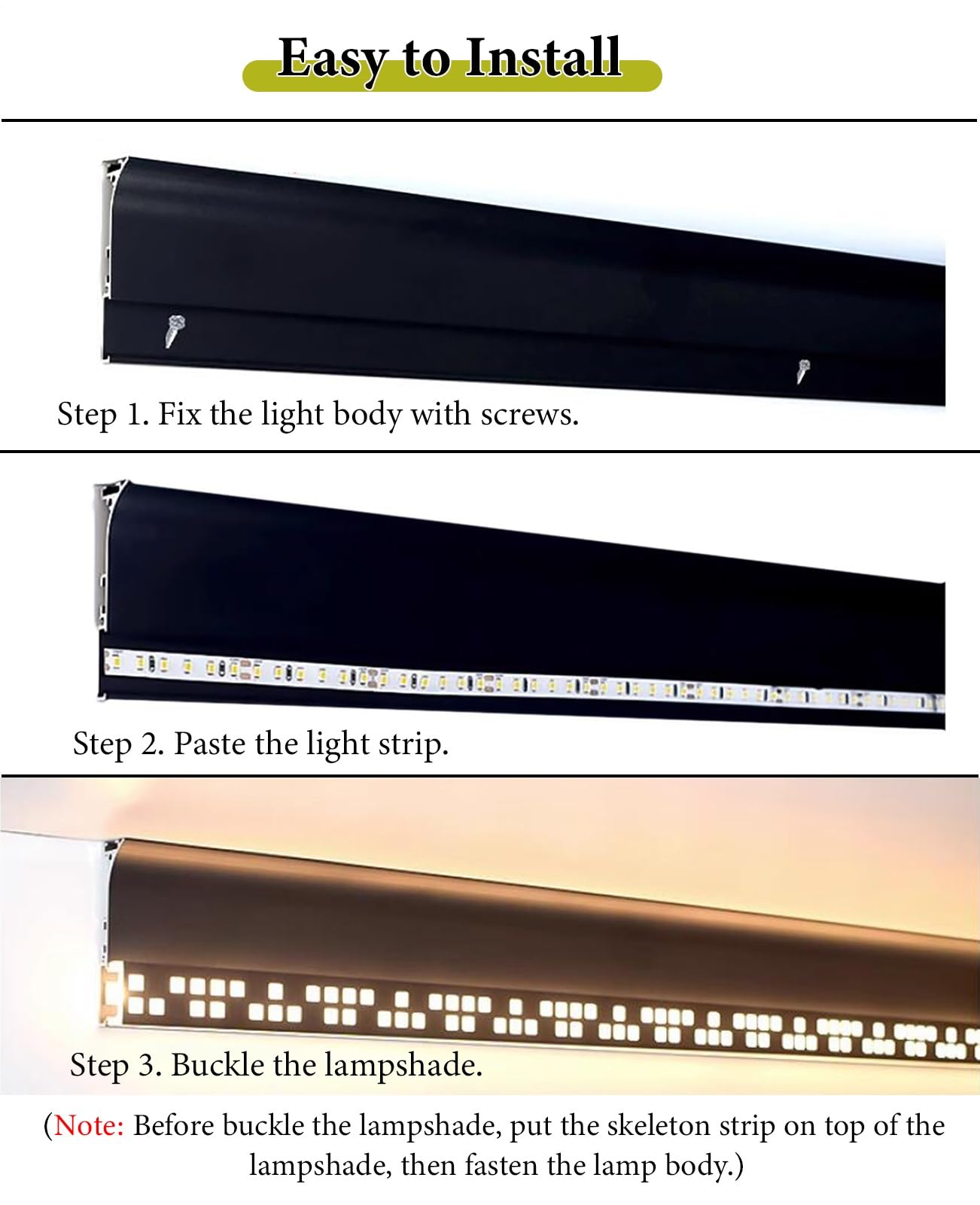 Profili per Strisce LED Diffusore LED per Modanatura a Corona per Strisce LED, Canale per Modanatura a Soffitto con Striscia in Alluminio Cava, Fessura Flessibile per Battiscopa(11m/36ft)