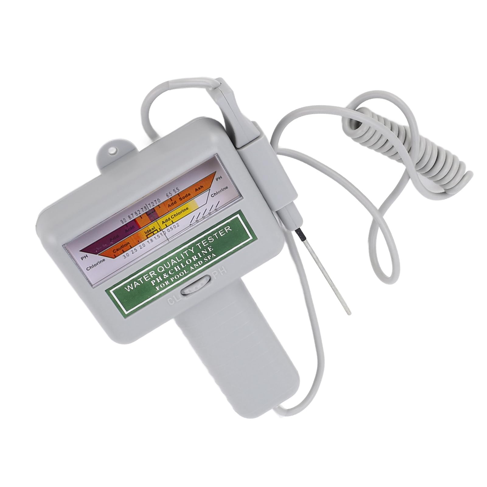 PH-Chlortester Tragbarer Digita-Wasserqualitätstester Wassertester Chlormessgerät Schwimmbad Spa Wasserqualitätsmonitor Checker