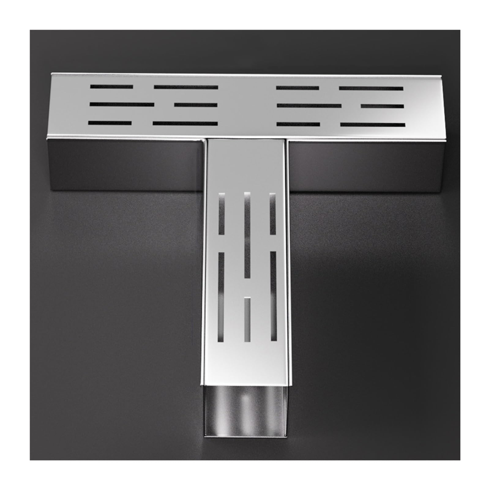 GLDYTVF Slim Metal Garden Drainage Channel with Grate for Outdoor and Indoor Use: Perfect for Patios Gardens Driveways Sidewalks - 24x11.5x7x3CM Drainage Solution