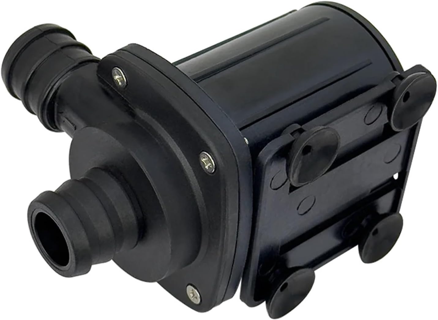 High Pressure Pump with Governor Ceramic Pump 3000L/H 8M Head, DC 12V 24V Submersible Brushless Pump with EU Adapter(DC12V Pump)