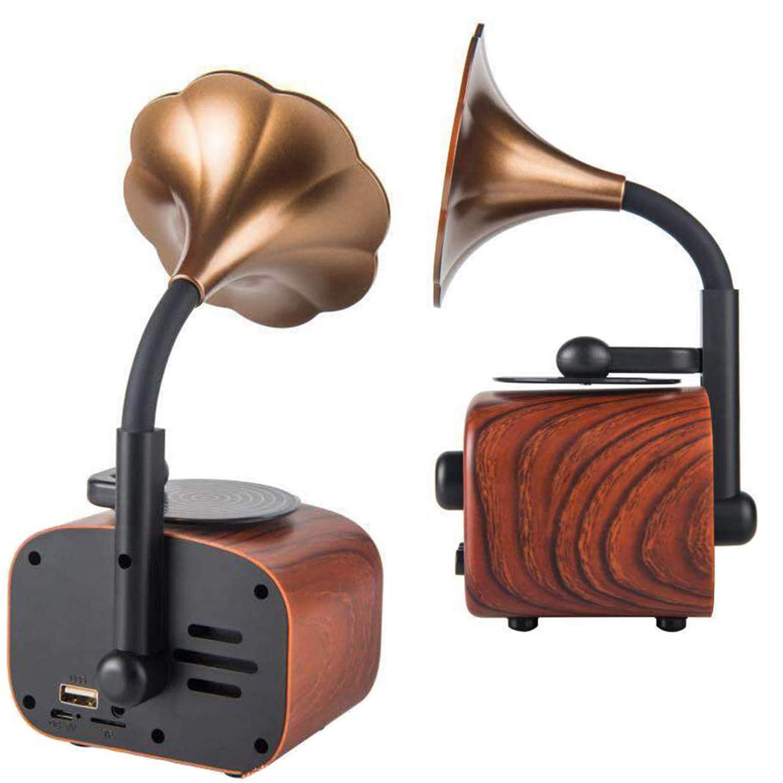 Cassa Home Cinema Grammofono Audio Subwoofer Carta Regalo Creativa Mini Radio Wireless Regalo Portatile Casa per Casa Party Movie Outdoor
