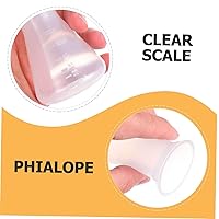 Vista 8 de iplusmile 5pcs Plastic Conical Flask Laboratory Flask for Experiments Lightweight Material for School Chemistry Classes Prevents Liquid Spatter