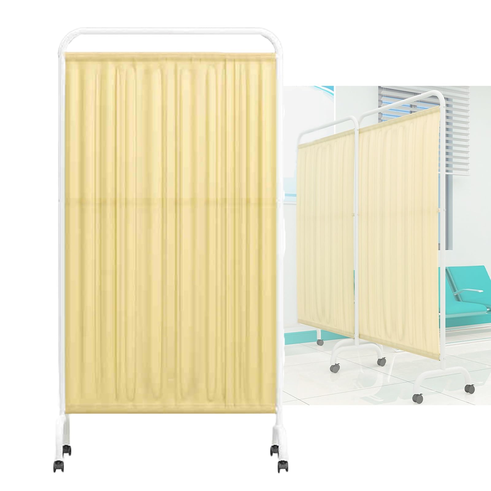 Séparateur de pièce portable élégant pour beau salon et espaces professionnels soignés