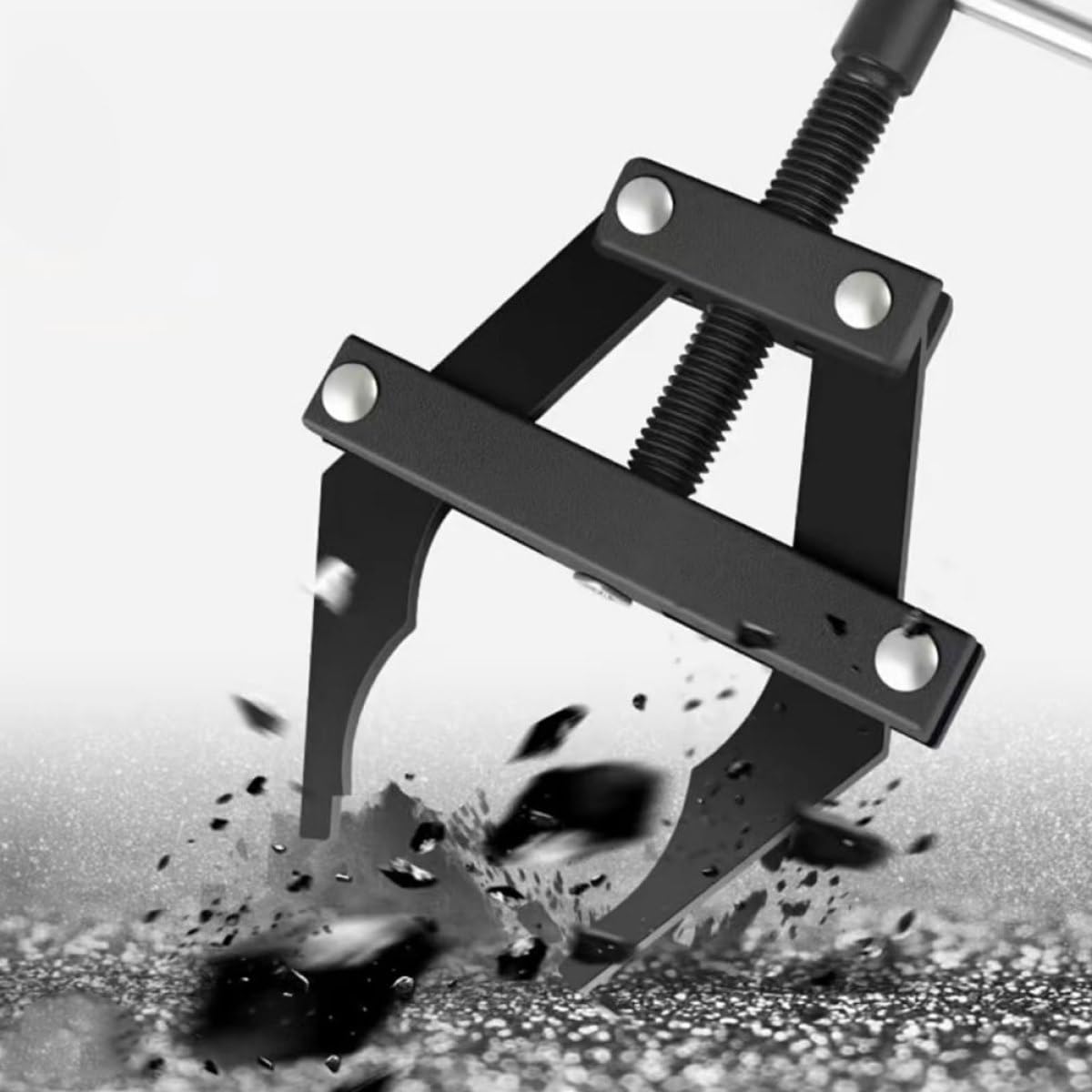 YARNOW Tensor de Cadena de Acero Multifuncional para Motocicleta y Equipo Industrial Diseño Fácil de Usar, Tamaño S y L, Adecuado para Mantenimiento y Ajuste de Cadenas