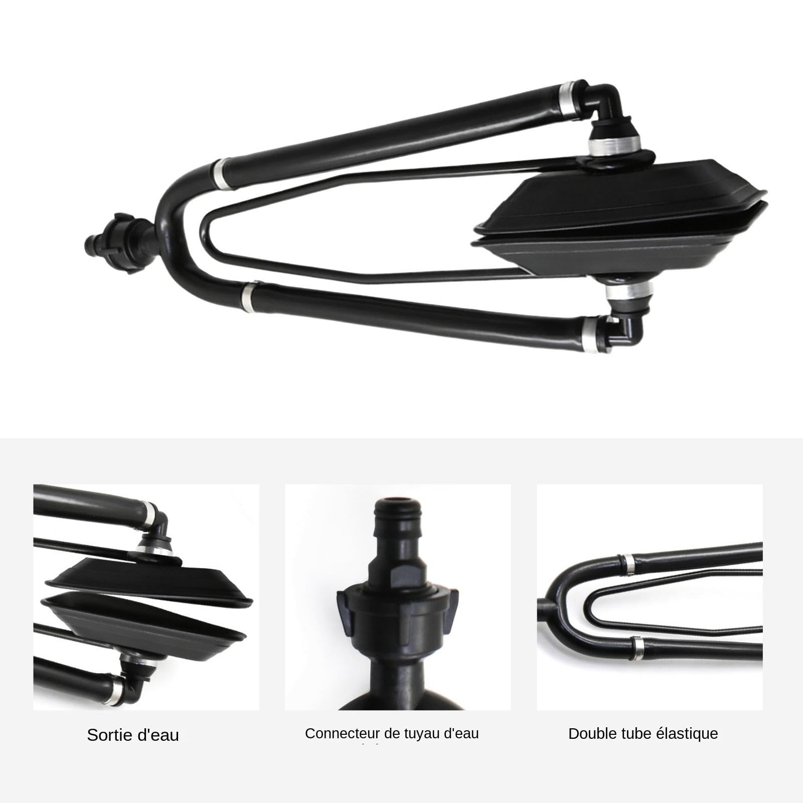 Rinçage Moteur Bateau Système De Rinçage Moteur Hors-Bord - Manchon Caoutchouc Et Rondelle Acier Pour Bateaux Accessoire Entretien Moteur Marin