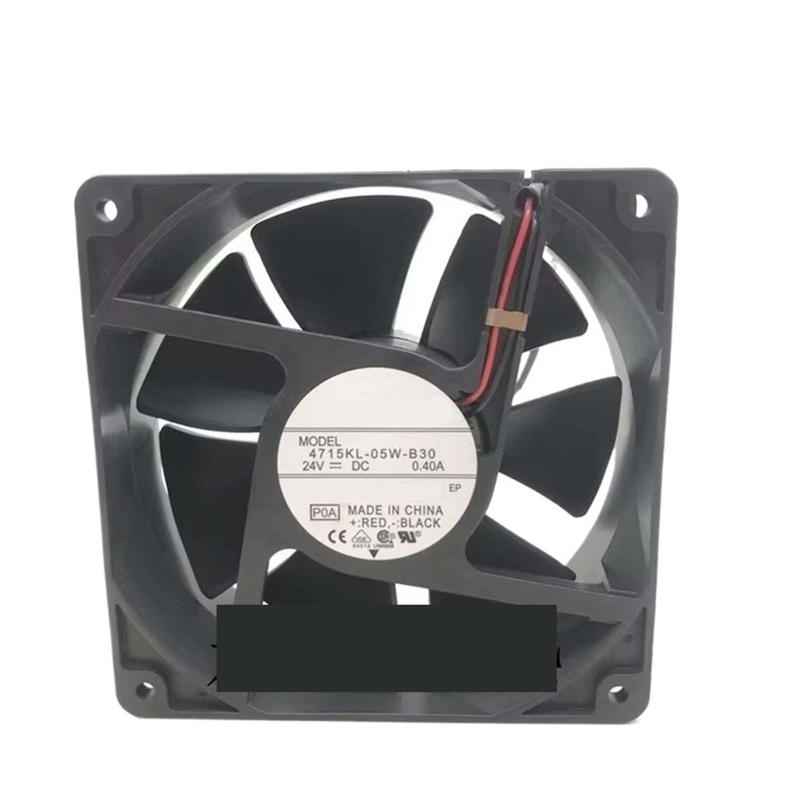 EAHWCXSD 4715KL-05W-B30 120 * 120 * 38MM 12CM 24V 0.4A dual ball server frequency converter cooling fan(2-wire G1)