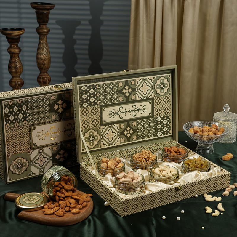 See full amazon price history chart for Riwaz Rj Rajwada design box Design Filled with Dry Fruit Premium Gift Box | Premium Gift Hamper | Handmade luxury gift box| Diwali Dry Fruit Gift Box Riwaz Rj Rajwada design box Design Filled with Dry Fruit Premium Gift Box | Premium Gift Hamper | Handmade luxury gift box| Diwali Dry Fruit Gift Box (B0DFH6DCFN) Amazon Price History, Amazon Price Tracker