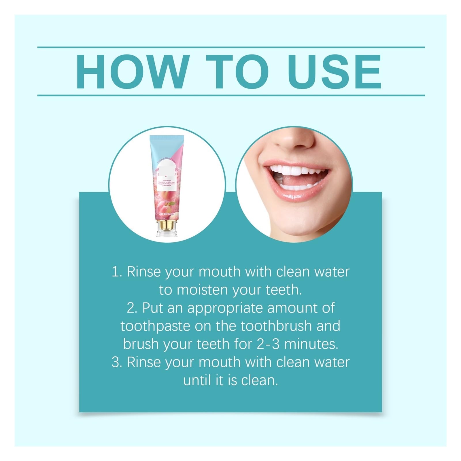 Esta pasta de dientes de 120 g | Elimina eficazmente micropartículas finas y depósitos superficiales, refresca el aliento.(3pcs)