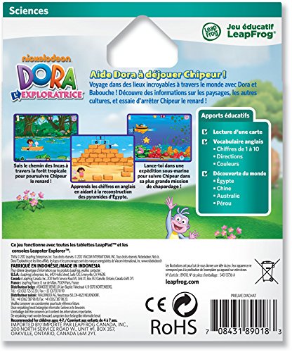 Leappad Leapster Explorer Jeu Dora - vue 5