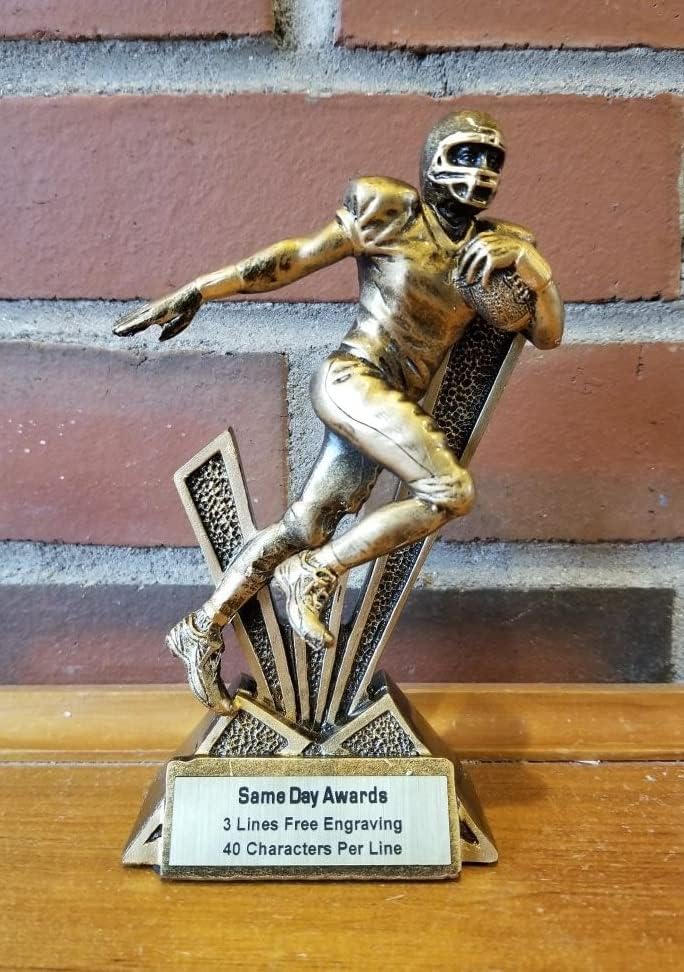 Miniatura 5 de Checkmate - Trofeo de fútbol de 6.5 pulgadas