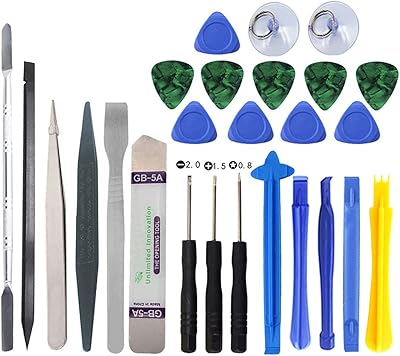 Precision Small Repair Tools Kit, Electronics Repair Screwdriver Set 26 in 1 for Fixing Cell Phone Watch Computer Tablet, Opening Pry Tool Repair Kit Set, 1 Set