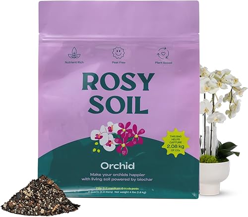 Miniatura 11 de Rosy Soil Tierra para Macetas de Interior para Plantas de Casa - Mezcla de Tierra para Macetas Orgánica para Plantas de Interior - Enriquecida