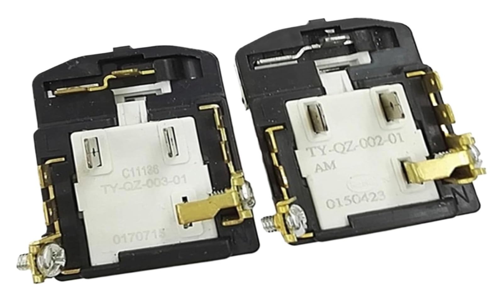 TY-QZ-003-01 TY-QZ-002-01 Protector de relé PTC de arranque de compresor de refrigerador for piezas de reparación de frigorífico y congelador(Ty-qz-002-01 6.3mm)