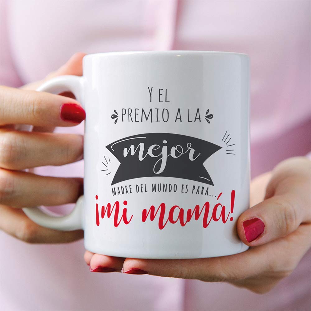 (Mug in Spanish) Best Mother Award 2, 12 - Image 3