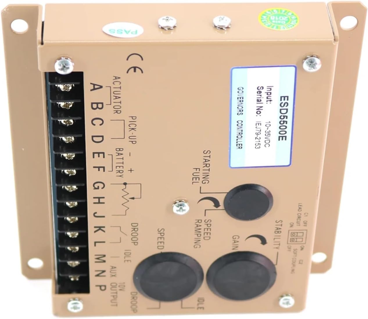Generator Speed Controller ESD5500E Engine Speed Governor Speed Governor GAC ESD5500E