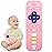 Chuya Silicone Remote Teethers Baby Teething Toys, TV Remote Teether for 3-6-12-18 Months Babies Infant Toddlers Baby Teething Relief Chew Toys BPA Free