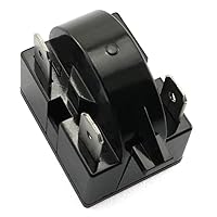Vista 5 de RLECS 2pcs 3 Pin Coolers Compresor Starter QP-02-4.7 PTC Refrigerador Start Relay 4,7 ohm