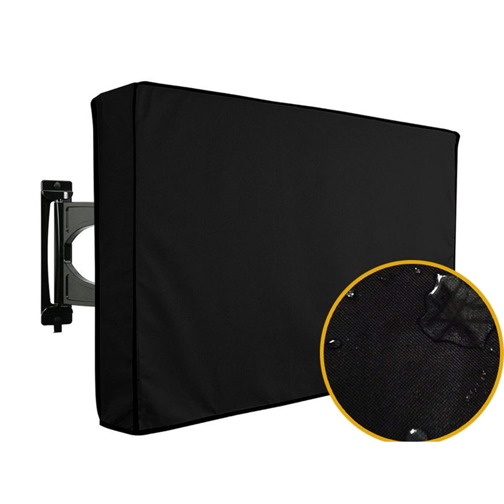 Genérico Funda TV Exterior,Funda para Televisor Funda de televisión al aire libre con TV pantalla Impermeable Cubiertas Proteger Pantallas Jardín(FOR 50 52inch TV)