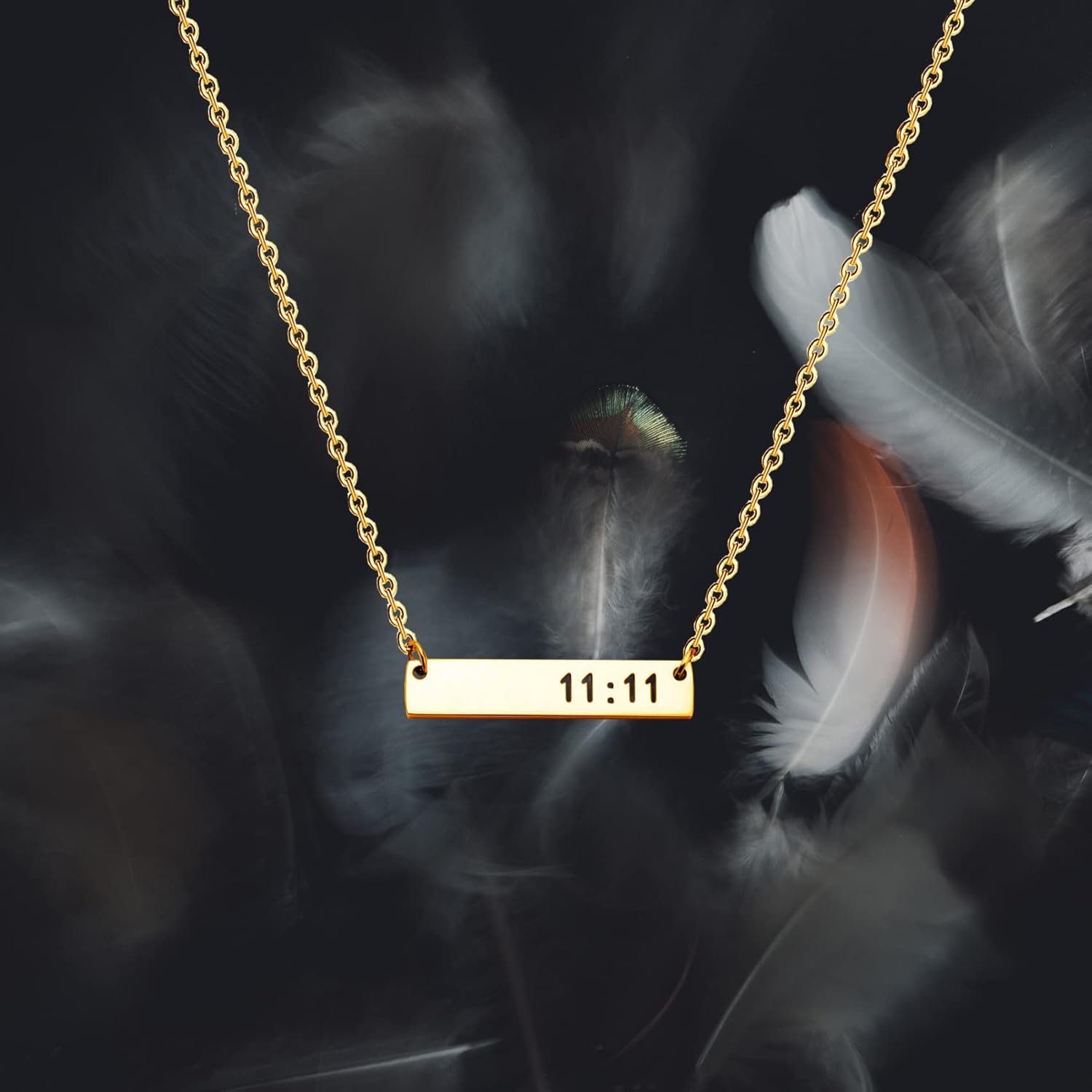11 11 Angel Numbers Necklace Make A Wish Gift for Women Teen Girls - Image 5