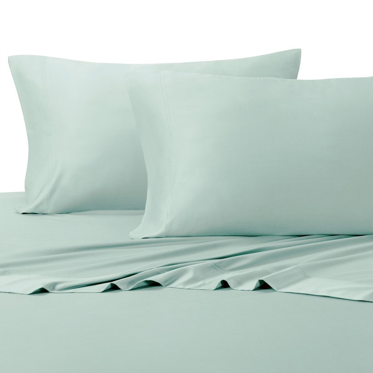 ピンク・ブルー Split CalKing Sheet Set for Adjustable Bed, 100 Egyptian