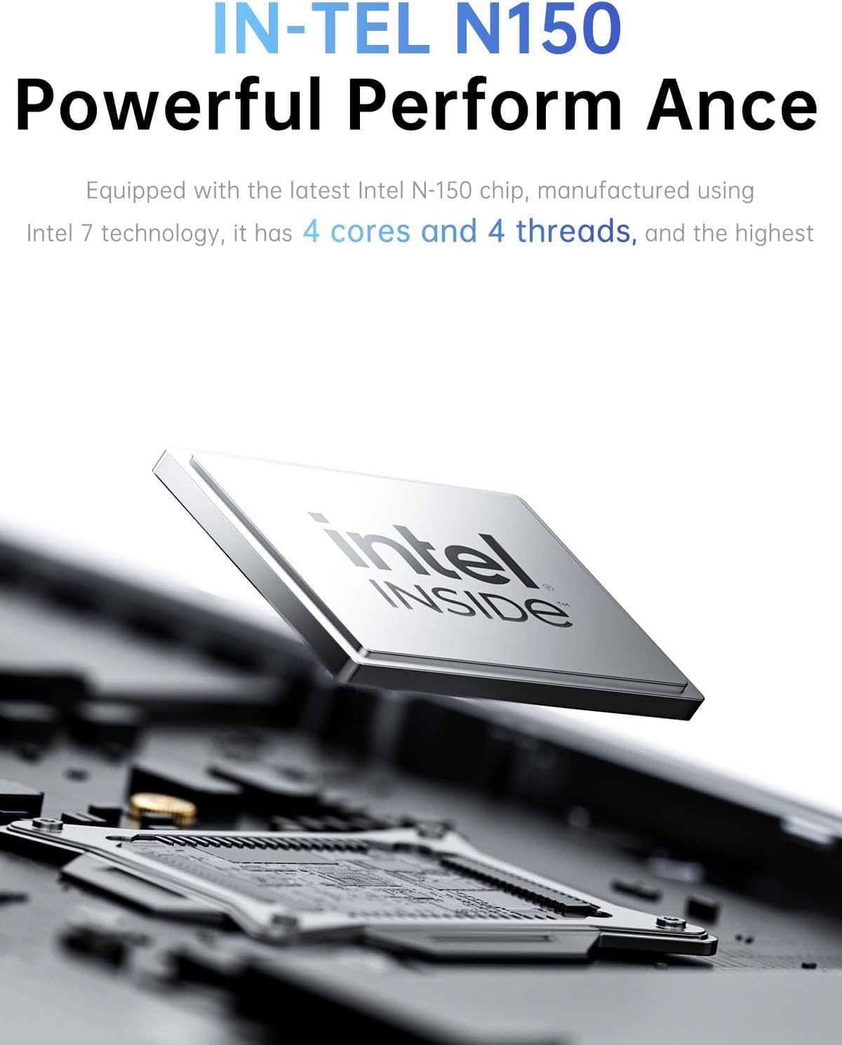 2025 Laptop with Windows 11, Intel Quad-Core Processor (up to 3.6GHZ)16GB DDR4 RAM 512GB SSD,15.6 Inch FHD IPS Display, Metal Body,5000mAh Battery,USB3.2,Portable Laptops Computer for Business Office