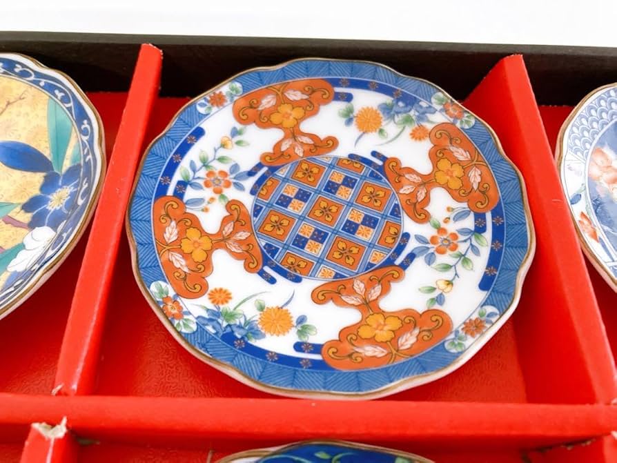 Amazon.co.jp: 雅東苑窯 有田焼 豆皿 6枚セット : おもちゃ