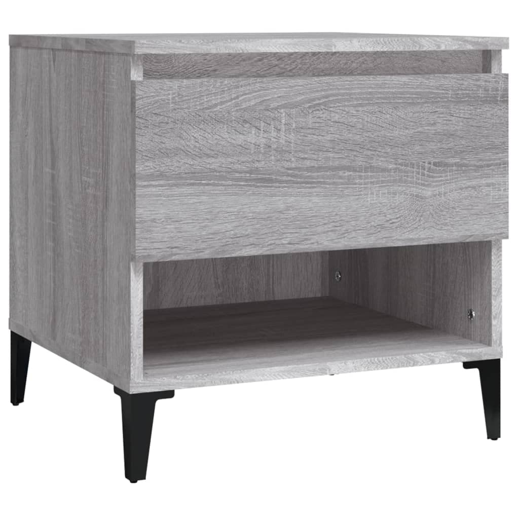 Set di 2 tavolini da caffè grigio Sonoma, 50 x 46 x 50 cm