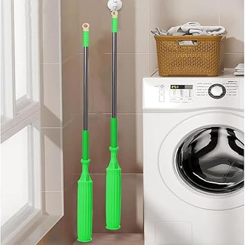 2 in 1 Dehydrated Mop, Self-Wringing Twist Mops, Floor Spin Mop System with Wringer Set, 360 Degree Spin Round Self Wringing Wall Cleaning Mop for House Bathroom Floor (1*mop)
