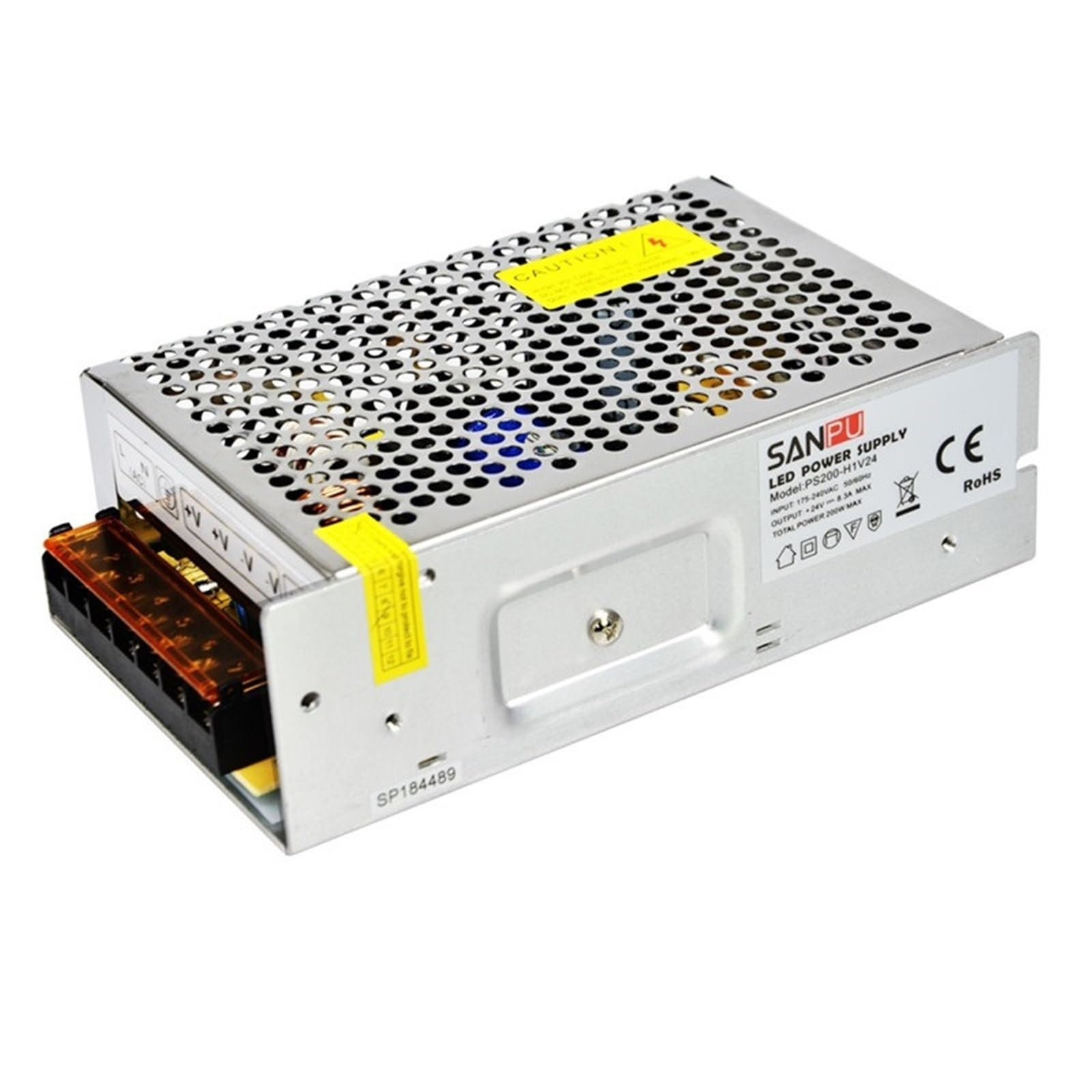 Zasilacz LED 24 V 200 W 6a Sterownik przełączania stałego napięcia 220 V 230 V AC/DC Transformator oświetleniowy do taśm LED