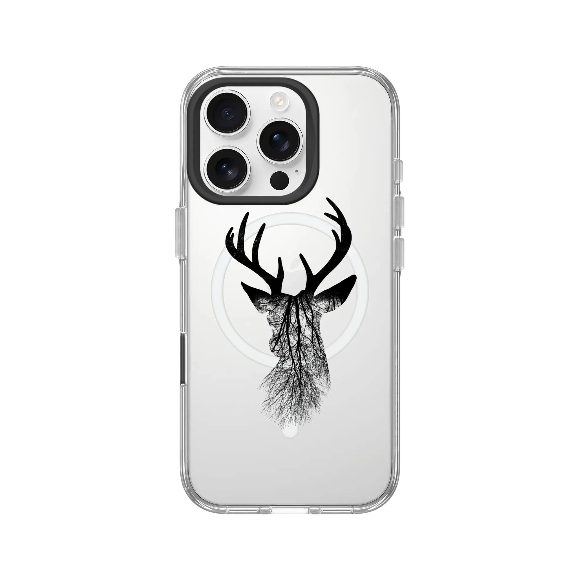 Coque Clear iPhone 16 Pro MagSafe RhinoShield protection renforcée anneau noir - 7