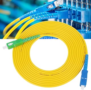 Single Mode Jumper Högkvalitativ PVC Fiber Jumper för Långdistansnätverkskablar 10 Meter SC/-SC/UPC