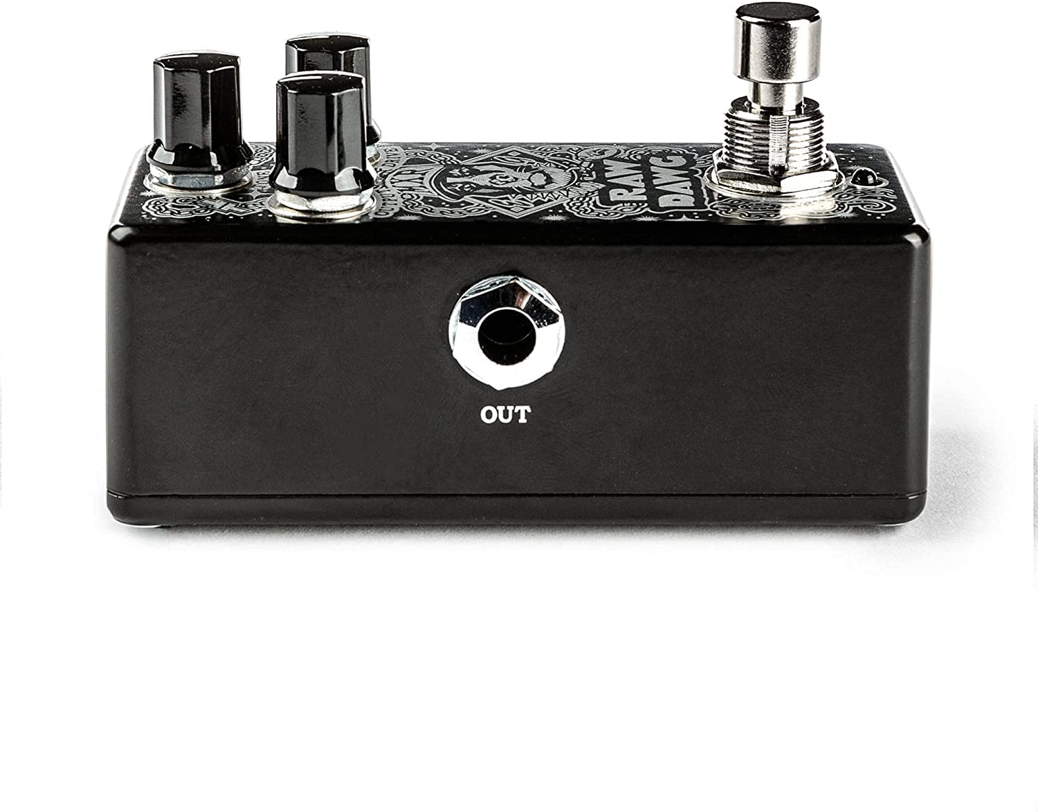 MXR EG74 Raw Dawg Overdrive Bundle con cable de conexión MXR y fuente de alimentación