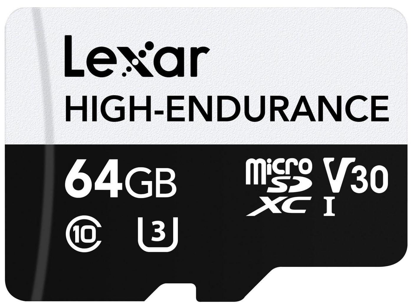 Lexar HIGH-ENDURANCE MicroSDHC Card Heavy Duty UHS-I Class 10 4K Max Read 100MB/s Dash Cam for Security Cameras, 2 Year Manufacturer's Warranty, Domestic Support (64 GB)-image-21