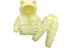 Toddler Baby Boys Girls Toddler Winter Cartoon Windproof Coat Hooded Warm Outwear...