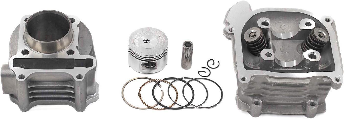 Kits de remontage de cylindre GY6 Trkimal 47 mm 80 cc Big Bore pour moteurs 49 cc 50 cc 139QMB, pièces de soupape de 64 mm/69 mm pour scooter et cyclomoteur, pièces de moteur GY6 pour scooter chinois