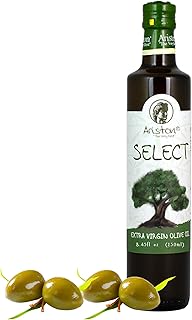 Ariston "The Very Best" Extra Virgin Olive Oil | Anti-Oxidant Rich, Cold Pressed, Premium Quality | Product of Greece (250ml) 8.45 fl oz, Select