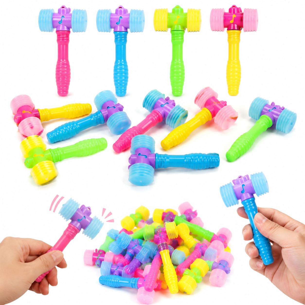 Amazon | Homilius ピコピコハンマー ミニ KO 30-100個セット ハンマー