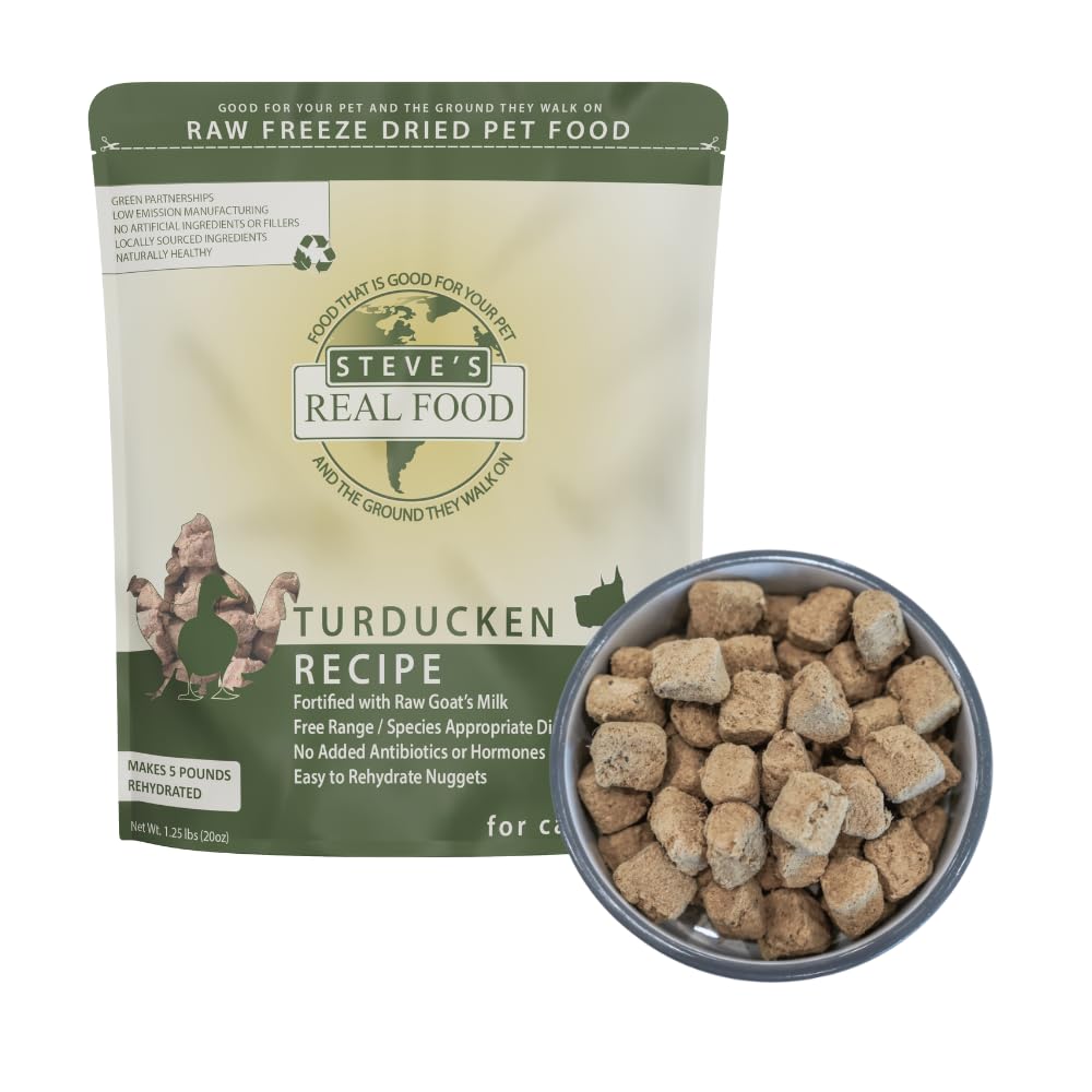 Amazon.com : Steve's Real Food Freeze-Dried Raw Dog Food Nuggets
