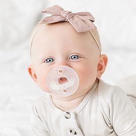 Ryan & Rose Cutie PAT Pacifier Teether (Stage 2, Clear)