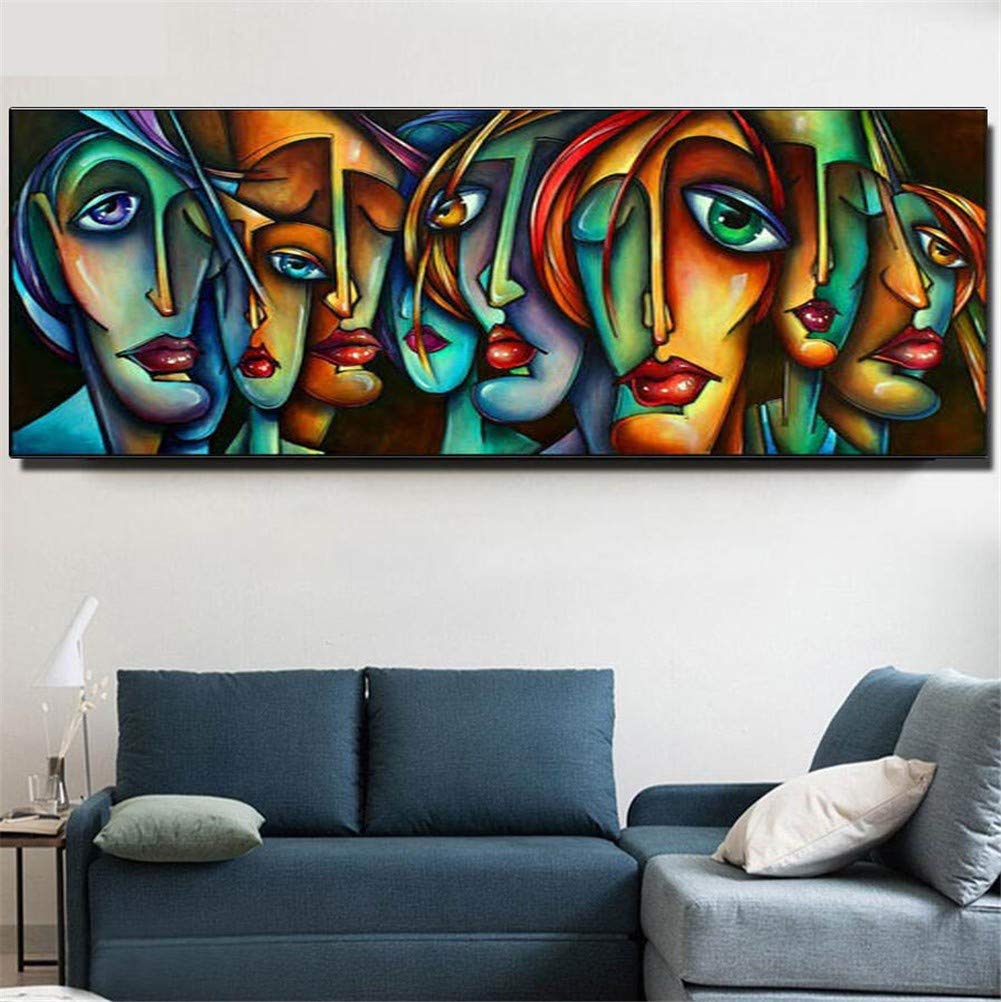 Peinture Diamant 5D Abstraite d'une brillance exceptionnelle en cristal strass