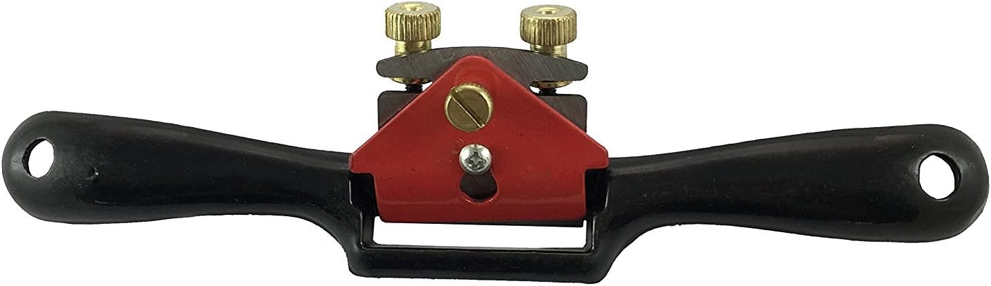 WHMING Adjustable SpokeShave with Flat Base and Metal Blade for Wood Craft, Wood Craver, Wood Working and Hand Tool