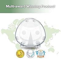 Vista 8 de haakaa - Colector de leche materna Ladybug, colector de leche para lactancia, cáscara de pecho para lactancia, reutilizable, colector de fugas